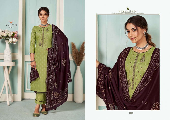 Elira Vol 1 By Vastu Cotton Printed Kurti With Bottom Dupatta Wholesale Price In Surat